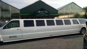 Candlelight Coach Limousine on display