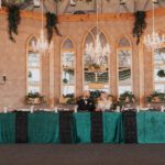 Couple sitting in the dining area